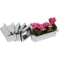 UNUS GARDEN Blumenkasten Blumenkasten mit Kante für Paletten (6 St), Pflanzgefäße für Europaletten, Garten oder Balkon