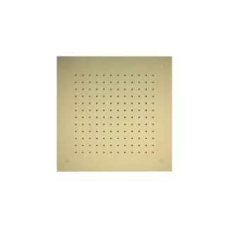 Herzbach LIVING SPA Deckeneinbau-Regenbrause 380x380mm PVD Gold, 30.638000.2.03 30.638000.2.03