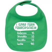 Bavariashop Lätzchen Lätzchen "I spar fürn Führerschein..."