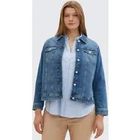 TOM TAILOR PLUS Jeansjacke Jacken Plus Size - Jeansjacke mit Bio-Baumwolle