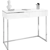 Lookway Konsolentisch AURORA SILVER auf silbernem Gestell (1x Konsole), Breite: 102