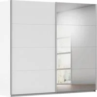 OTTO home Schwebetürenschrank Kleiderschrank Schrank Garderobe Schlafzimmerschrank THANOS (3 verschiedene Ausstattungen BASIC/CLASSIC/PREMIUM (inkl. SOFT-CLOSE) Optional mit Spiegel, Metall-Griffleisten alufarben MADE IN GERMANY
