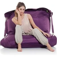 Smoothy Sitzsack SMOOTHY XXL Nylon Sitzsack 420D - Indoor & Outdoor Lounge Sitzkissen (Riesensitzsack, Sitzkissen Bean-Bag Sessel), für Kinder & Erwachsene