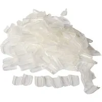 hair2heart Echthaar-Extension Ersatzbondings - Rebonden von Extensions 100 Stück transparent