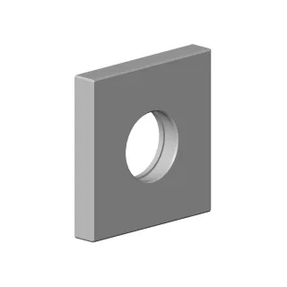 Dornbracht Rosette Ersatzteile 082797505 55 x 55 x 9 mm chr gebürstet 082797505-93