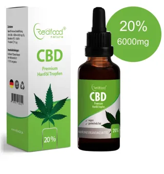 CBD ÖL 20 % Vollspektrum Hanf Öl 30ml