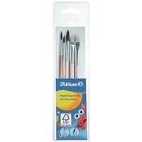 Pelikan Malpinsel, (5 St), 3x Haarpinsel / 2x Borstenpinsel