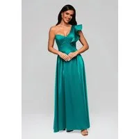 OMBRE Abendkleid Atemberaubendes Abendkleid mit asymmetrischem Design