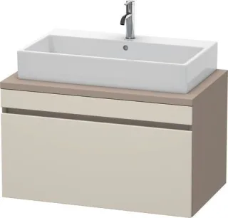 Duravit DuraStyle Konsolenwaschtischunterbau wandhängend Taupe & Basalt Matt 900x548x512 mm - DS5313 DS531309143