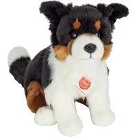 Teddy Hermann® Kuscheltier Tri-Color Border Collie sitzend 30 cm, zum Teil aus recyceltem Material