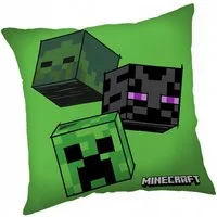 Minecraft Dekokissen Minecraft Creeper Kissen, 40 x 40 cm, befüllt und super weich