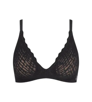 sloggi - sloggi ZERO Feel Bliss THE UP P Bra schwarz