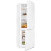 exquisit Kühl-/Gefrierkombination KGC5320-95-E-040C, 185.8 cm hoch, 60 cm breit, verstellbare Glasablagen, optischer Alarm, höhenverstellbare Füße