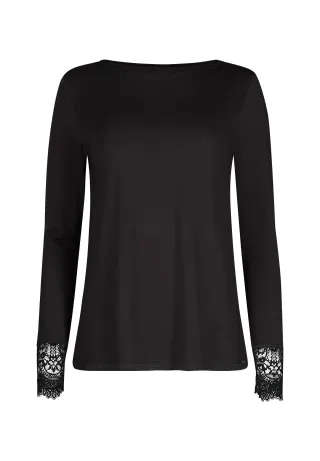 SKINY - SKINY Damen Shirt lg. A. Night In Skiny 04 black