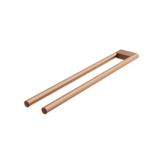 Steinberg Serie 480 Handtuchhalter 4802550 BC 450mm, 2-armig, Wandmodell, Edelstahl, brushed copper