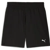 PUMA Sporthose M TAD FOUNDATIONS 7 WOVEN SHORT W/ ZIP POCKETS PUMA BLACK