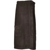 Schiesser Sarong Saunakilt Turin für Damen in angesagter Reiskornoptik, Frottier, Knöpfe, Made in Green