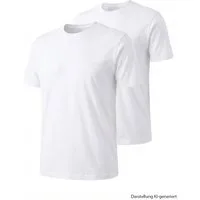 GÖTZBURG T-Shirt (2-tlg) mit Rundhals-Ausschnitt, Premium-Qualität im 2er Pack