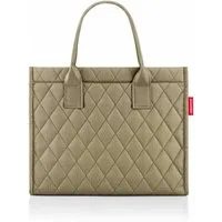 REISENTHEL® Shopper daily shopper business rhombus olive