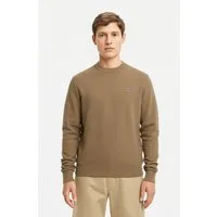BOSS ORANGE Strickpullover Anion Rundhalsausschnitt, Regular Fit, BOSS-Label