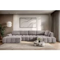 OTTO home Wohnlandschaft AZITA U-Form, Breite 363 cm - OTTO. Verlässliche Qualität., wahlweise als Schlafsofa mit Bettkasten, Bubble-Optik