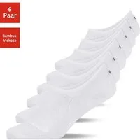 SNOCKS Füßlinge Kurze Socken aus Naturfaser für Herren & Damen (6-Paar) aus Naturzellulose, unsichtbar im Schuh, perfekt für den Sommer
