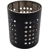 Bambelaa! Besteckkorb Bambelaa! Besteckabtropfgestell Abtropfkorb Edelstahl Silber / Schwarz, (1-tlg)