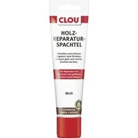 CLOU Spachtelmasse Clou Holzreparatur-Spachtel 55 g weiß