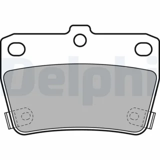 Delphi Bremsbel?ge hinten Toyota Rav 4 2