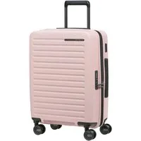 Samsonite Hartschalen-Trolley RESTACKD, 4 Rollen, mit fester Trennwand und verstellbaren Packgurten