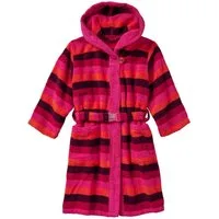 JAKO-O Kinderbademantel JAKO-O Bademantel Kinder mit Kapuze, Mädchen Jungen, fuchsia, Frottier, Mit Kapuze, elastischer Gürtel mit Klickverschluss