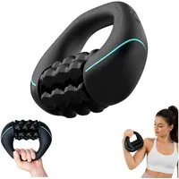 AIBISTAR Massagegerät Mini Massagegerät,Nacken-Beine-Rücken-Massagegerät,3 Stufen, Ganzkörperanwendung (Schultern, Arme, Beine, Hände)