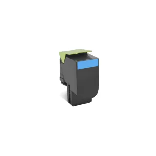 Original 70C2HCE LEXMARK CS Toner cyan HC