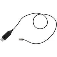 USB Adapterkabel CEHS-CI 02, USB-A Stecker > RJ-45 Stecker schwarz, für Cisco u.a.