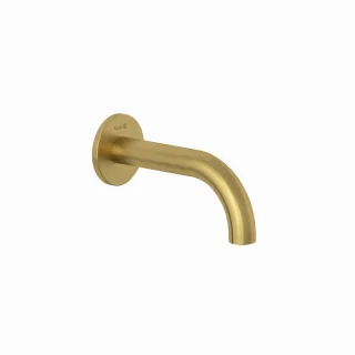 Kludi BOZZ Wanneneinlauf DN20 Ausladung 160 mm brushed gold, 38505N0 38505N0