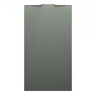 Laufen Duschwanne NIA 1000x1800x38 Marbond mit Wandablauf betongrau, H2110300790001 H2110300790001