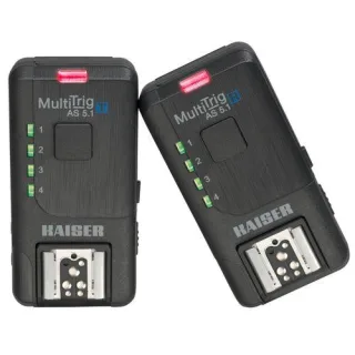 Kaiser MultiTrig AS 5.1 Set Funkauslöser für Kamera & Blitz