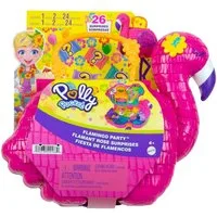 Mattel® Spielwelt Mattel HJN76 - Polly Pocket - Spielset mit 26 Überraschungen, Famingo