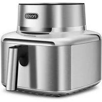 Cosori Heißluftfritteuse ICONIC™ Single CAF-SE601S-CEU, 1725 W, Edelstahl, DC-Motor, 6 Funktionen, 6,2 L, PFAS-freie Keramik