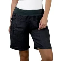 Mississhop Leinenhose 100 % Leinen Leinenshorts Bermuda kurze Hose 276