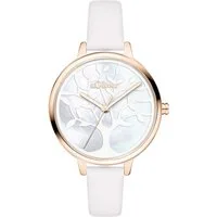 s.Oliver Quarzuhr Charming Time Kunstleder