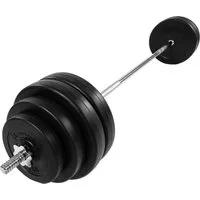 MOVIT Langhantel Langhantel Set 30 - 60 kg