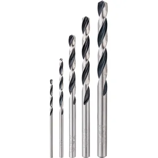 Bosch Metallspiralbohrer HSS-Set PointTeQ, DIN 338, 5-teilig - 2608577345