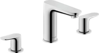 Duravit Wave 3-Loch Waschtischarmatur Chrom Hochglanz 326x176x131 mm - WA1060005010 WA1060005010