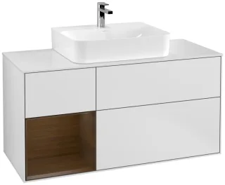 Villeroy & Boch Waschtischunterschrank Finion G16 1200x603x501mm Wandbel WT mit., G161GNMT G161GNMT