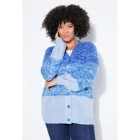 Angel of Style Strickjacke Strickjacke Straight Fit Melangestrick