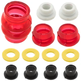 13 Teilig Reparatursatz Schaltgestänge Schaltknauf Gummi Lager 191798211S für VW Golf II 83-92 / Jetta II 84-92 / Seat Toledo I 91-99