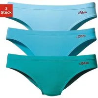 s.Oliver Bikinislip (3er-Pack) aus elastischer Baumwoll-Qualität