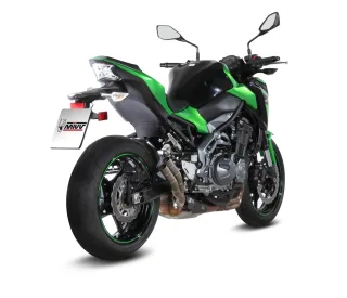 Sport Auspuff MIVV Double Gun TITAN Kawasaki Z900 A2 Bj.2017-2024 35/70kW EURO4/5 ABE/eintragungsfrei