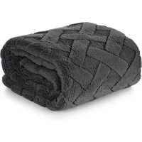 Wohndecke CARO, Design91, Karierte Kuscheldecke ideales Geschenk Weiche, warme Decke